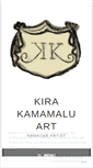 Mobile Screenshot of kira-kamamalu-art.com